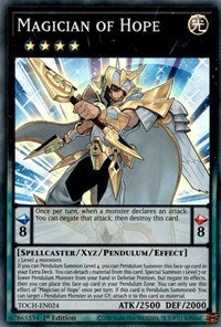 Magician of Hope [TOCH-EN024] Super Rare | Amazing Games TCG