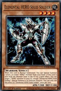 Elemental HERO Solid Soldier [TOCH-EN040] Rare | Amazing Games TCG