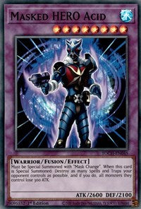 Masked HERO Acid [TOCH-EN045] Super Rare | Amazing Games TCG