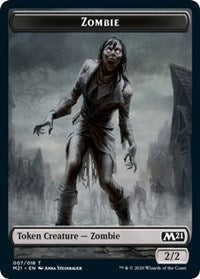 Zombie Token [Core Set 2021] | Amazing Games TCG