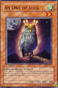 An Owl of Luck [Pharaonic Guardian] [PGD-073] | Amazing Games TCG