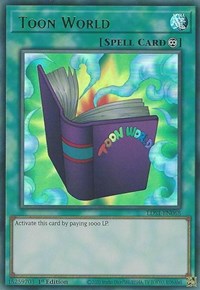 Toon World (Green) [LDS1-EN068] Ultra Rare | Amazing Games TCG