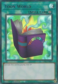 Toon World (Purple) [LDS1-EN068] Ultra Rare | Amazing Games TCG