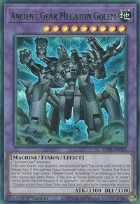 Ancient Gear Megaton Golem (Green) [LDS1-EN088] Ultra Rare | Amazing Games TCG