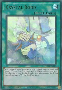 Crystal Bond (Green) [LDS1-EN112] Ultra Rare | Amazing Games TCG