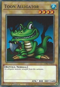 Toon Alligator [LDS1-EN052] Common | Amazing Games TCG