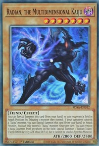 Radian, the Multidimensional Kaiju [SDSA-EN012] Common | Amazing Games TCG