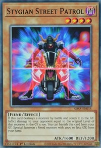 Stygian Street Patrol [SDSA-EN015] Common | Amazing Games TCG