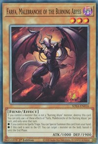 Farfa, Malebranche of the Burning Abyss [SDSA-EN016] Common | Amazing Games TCG