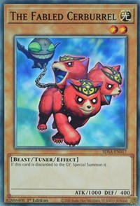 The Fabled Cerburrel [SDSA-EN017] Common | Amazing Games TCG