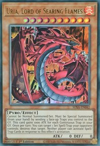 Uria, Lord of Searing Flames [SDSA-EN042] Ultra Rare | Amazing Games TCG