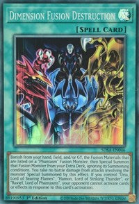 Dimension Fusion Destruction [SDSA-EN046] Super Rare | Amazing Games TCG