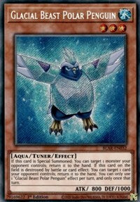 Glacial Beast Polar Penguin [BLAR-EN032] Secret Rare | Amazing Games TCG