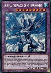 Trishula, the Dragon of Icy Imprisonment [BLAR-EN048] Secret Rare | Amazing Games TCG