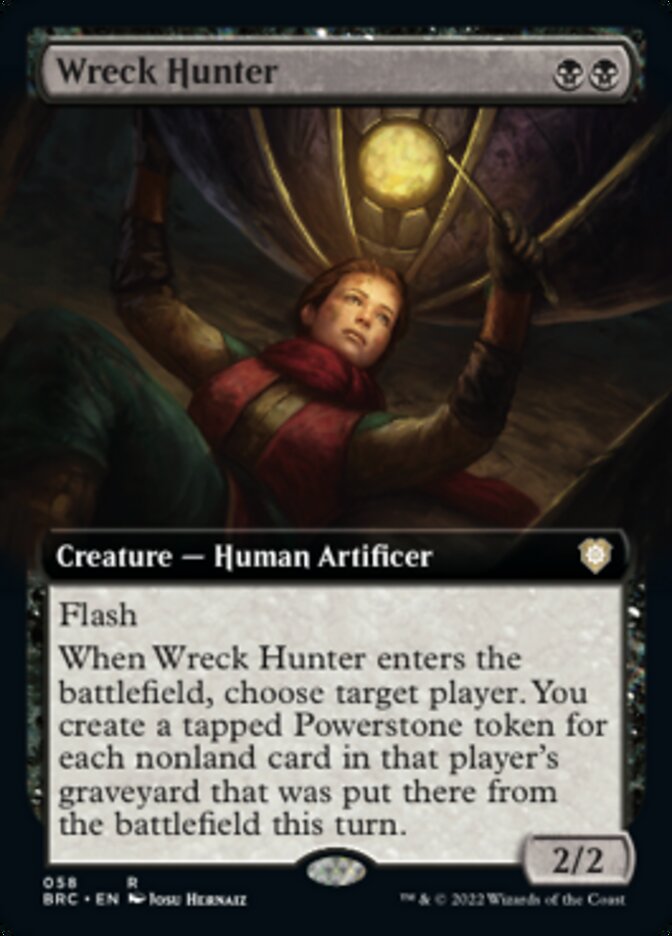 Wreck Hunter (Extended Art) [The Brothers' War Commander] | Amazing Games TCG