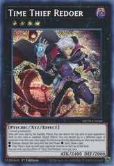 Time Thief Redoer [MP20-EN040] Prismatic Secret Rare | Amazing Games TCG