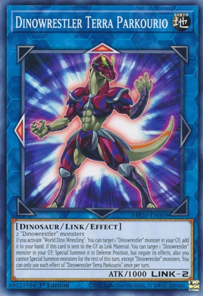 Dinowrestler Terra Parkourio [MP20-EN069] Common | Amazing Games TCG