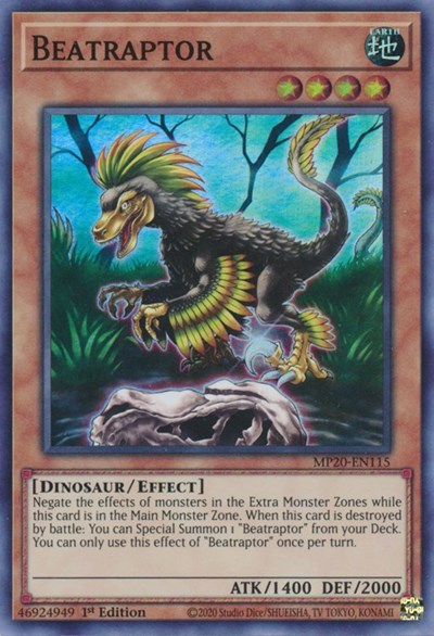 Beatraptor [MP20-EN115] Super Rare | Amazing Games TCG