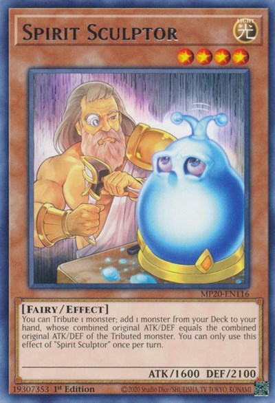 Spirit Sculptor [MP20-EN116] Rare | Amazing Games TCG