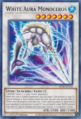 White Aura Monoceros [MP20-EN142] Rare | Amazing Games TCG