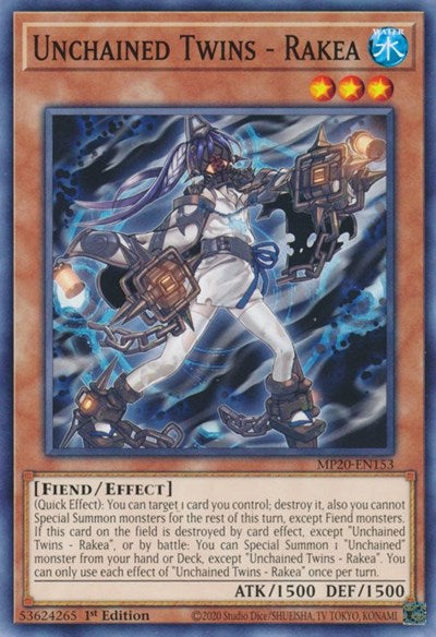 Unchained Twins - Rakea [MP20-EN153] Common | Amazing Games TCG