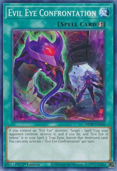 Evil Eye Confrontation [MP20-EN240] Common | Amazing Games TCG