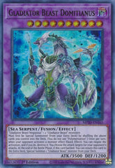 Gladiator Beast Domitianus [MP20-EN165] Ultra Rare | Amazing Games TCG