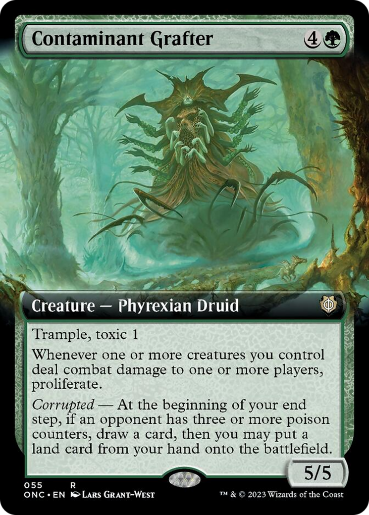 Contaminant Grafter (Extended Art) [Phyrexia: All Will Be One Commander] | Amazing Games TCG