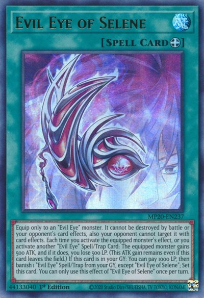 Evil Eye of Selene [MP20-EN237] Ultra Rare | Amazing Games TCG