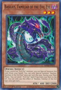 Basilius, Familiar of the Evil Eye [MP20-EN235] Common | Amazing Games TCG