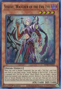 Serziel, Watcher of the Evil Eye [MP20-EN232] Ultra Rare | Amazing Games TCG