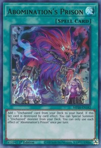 Abomination's Prison [MP20-EN182] Ultra Rare | Amazing Games TCG