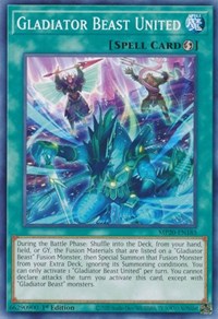 Gladiator Beast United [MP20-EN185] Common | Amazing Games TCG