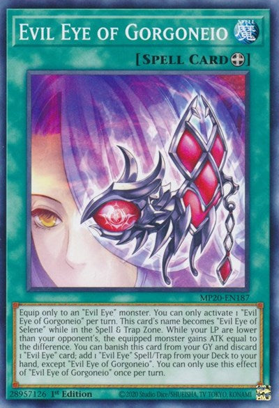 Evil Eye of Gorgoneio [MP20-EN187] Common | Amazing Games TCG