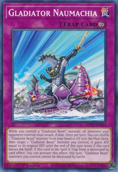 Gladiator Naumachia [MP20-EN194] Common | Amazing Games TCG