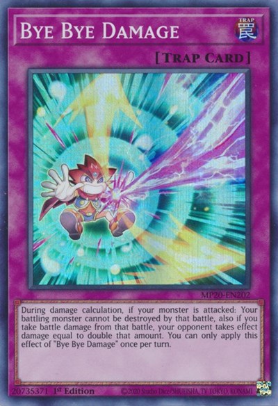 Bye Bye Damage [MP20-EN202] Super Rare | Amazing Games TCG