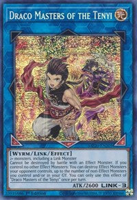 Draco Masters of the Tenyi [MP20-EN205] Prismatic Secret Rare | Amazing Games TCG