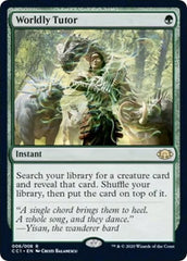 Worldly Tutor [Commander Collection: Green] | Amazing Games TCG