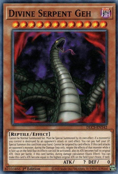 Divine Serpent Geh [DLCS-EN142] Common | Amazing Games TCG