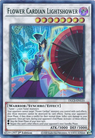 Flower Cardian Lightshower (Green) [DLCS-EN135] Ultra Rare | Amazing Games TCG