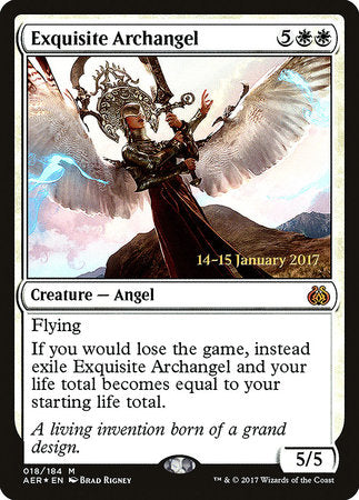 Exquisite Archangel [Aether Revolt Promos] | Amazing Games TCG