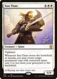 Sun Titan [Zendikar Rising Commander] | Amazing Games TCG