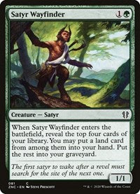 Satyr Wayfinder [Zendikar Rising Commander] | Amazing Games TCG