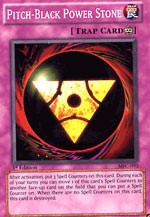 Pitch-Black Power Stone [Magician's Force] [MFC-095] | Amazing Games TCG