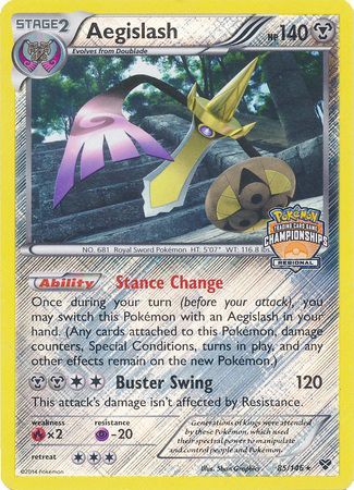 Aegislash (85/146) (Regional Championship Promo) [XY: Base Set] | Amazing Games TCG