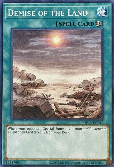 Demise of the Land [OP14-EN019] Common | Amazing Games TCG