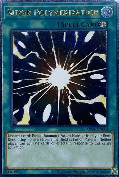 Super Polymerization [OP14-EN001] Ultimate Rare | Amazing Games TCG