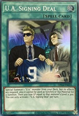 U.A. Signing Deal [OP14-EN010] Super Rare | Amazing Games TCG