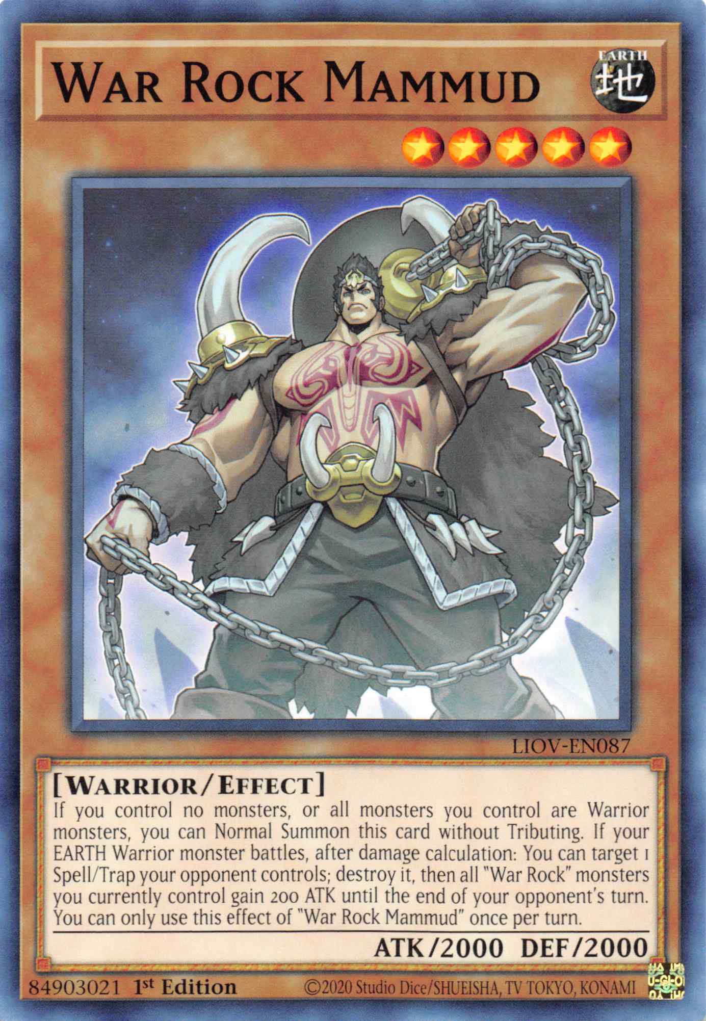 War Rock Mammud [LIOV-EN087] Common | Amazing Games TCG