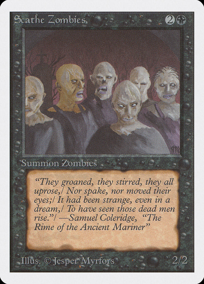 Scathe Zombies [Unlimited Edition] | Amazing Games TCG